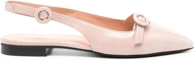 Pollini slingback ballerina shoes Pink