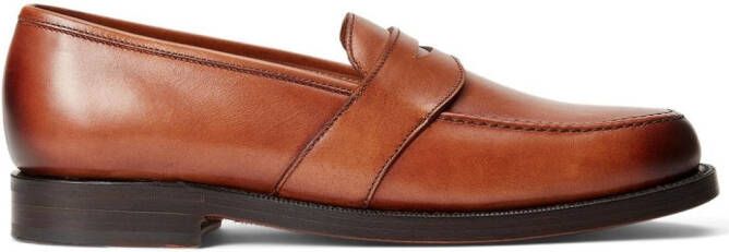 Polo Ralph Lauren Braygan leather loafers Brown