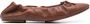 Polo Ralph Lauren elasticated leather ballet pumps 002 BROWN - Thumbnail 8