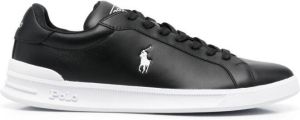 Polo Ralph Lauren embroidered-pony low-top sneakers Black