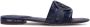 Lauren Ralph Lauren logo-appliqué flat sandals Blue - Thumbnail 1