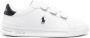 Polo Ralph Lauren logo-embroidered leather sneakers White - Thumbnail 1