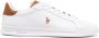 Polo Ralph Lauren logo-embroidered low-top sneakers White - Thumbnail 1