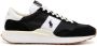Polo Ralph Lauren logo-embroidered panelled sneakers Black - Thumbnail 1