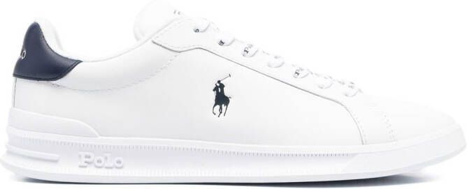 Polo Ralph Lauren logo lace-up low-top sneakers White