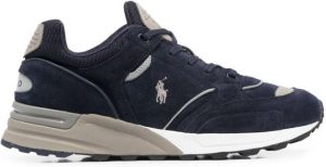 Polo Ralph Lauren logo patch sneakers Blue