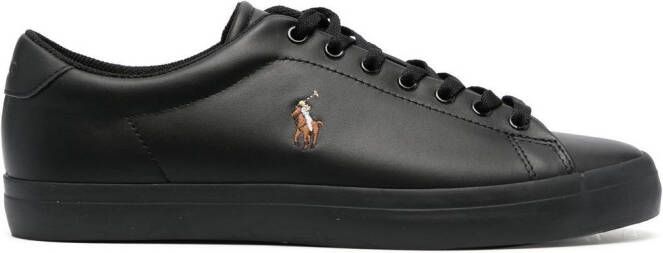 Polo Ralph Lauren Longwood side logo-print sneakers Black