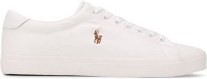 Polo Ralph Lauren low top contrast logo sneakers White