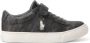 Polo Ralph Lauren Heritage Court II EZ leather sneakers Black - Thumbnail 4