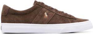 Polo Ralph Lauren Polo Pony embroidered sneakers Brown