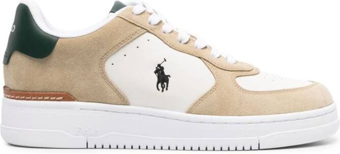 Polo Ralph Lauren Polo Pony-embroidered sneakers Neutrals