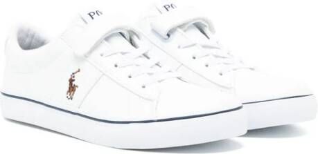 Polo Ralph Lauren Heritage Court leather sneakers White
