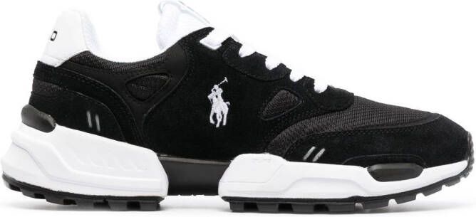 Polo Ralph Lauren logo-embroidered high-top sneakers White