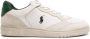 Polo Ralph Lauren Pony-embroidered leather sneakers White - Thumbnail 1