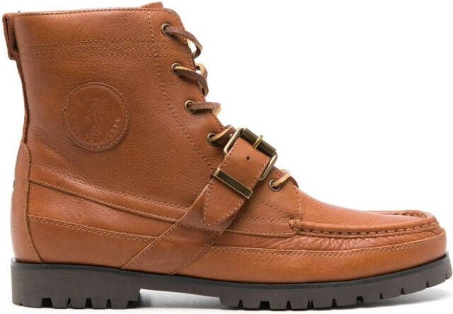 Polo Ralph Lauren Ranger leather boots Brown