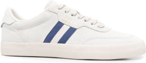 Polo Ralph Lauren logo-debossed suede sneakers Neutrals