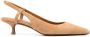 Polo Ralph Lauren logo-debossed leather sandals Yellow - Thumbnail 1
