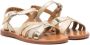 Pom D'api buckle-fastening open-toe sandals Gold - Thumbnail 1