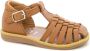 Pom D'api caged leather sandals Brown - Thumbnail 1