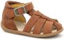 Pom D'api caged suede sandals Brown - Thumbnail 1