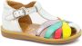 Pom D'api floral caged leather sandals White - Thumbnail 1