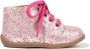 Pom D'api floral-print leather boots Pink - Thumbnail 1