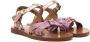 Pom D'api metallic-finish open-toe sandals Purple - Thumbnail 1