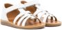 Pom D'api Poppy touch-strap sandals White - Thumbnail 1