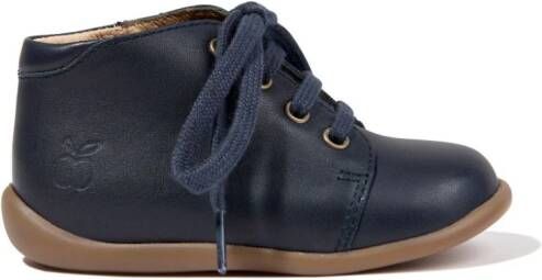 Pom D'api Stand-up leather boots Blue