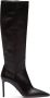 Prada 95mm knee-high nappa leather boots Black - Thumbnail 1