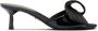 Prada bow-detail patent-leather sandals Black - Thumbnail 1