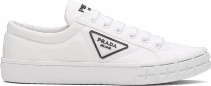 Prada Cassetta Wheel low-top sneakers White