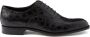 Prada crocodile-effect leather Oxford shoes Black - Thumbnail 1