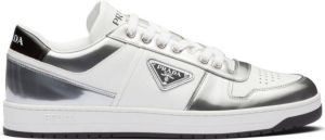 Prada District mirrored-effect sneakers White