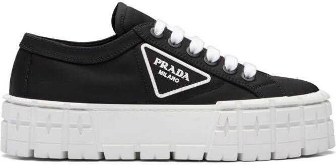 Prada Double Wheel low-top sneakers Black