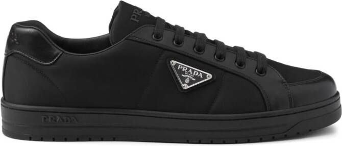Prada Downtown triangle-logo sneakers Black