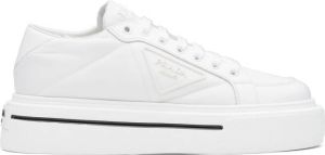 Prada Gabardine low-top sneakers White
