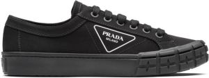 Prada Gabardine Wheel low-top sneakers Black