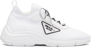 Prada knit low-top sneakers White