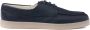 Prada lace-up leather loafers Blue - Thumbnail 1