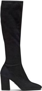 Prada mid-heel knee-length boots Black