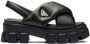 Prada Monolith 55mm nappa leather sandals Black - Thumbnail 1
