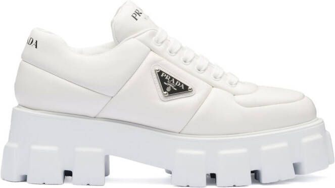 Prada padded low-top sneakers White