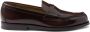 Prada penny-slot leather loafers Brown - Thumbnail 1