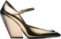 Prada pointed Mary Jane pumps Gold - Thumbnail 1