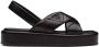 Prada quilted flatform sandals Black - Thumbnail 1