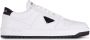 Prada side logo-plaque low-top sneakers White - Thumbnail 1