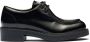 Prada brushed leather lace-up shoes Black - Thumbnail 1