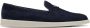 Prada triangle-patch suede loafers Blue - Thumbnail 1