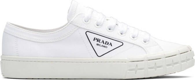 Prada Wheel low-top sneakers White